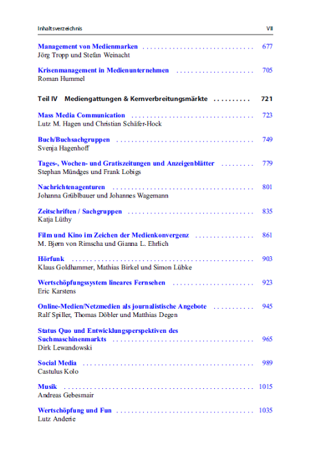 Quelle: Pellegrini, Tassilo / Krone, Jan (2021): Handbuch Medienökonomie. Springer VS